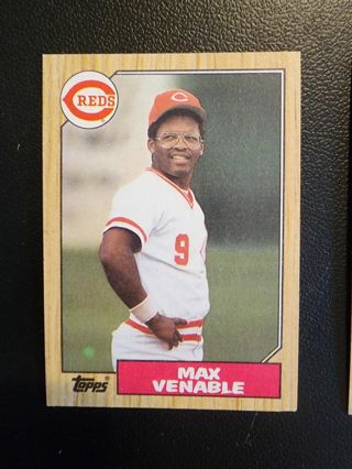 87 Topps Max Venable #226