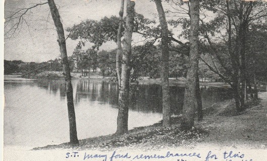 Vintage Used Postcard: g: 1906 Myers Lake, Canton, OH