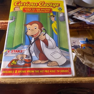 Curious George goes to the doctor dvd (used)