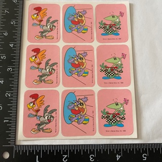 Tiny toons vintage sticker sheet #1 NEW