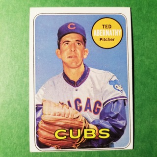 1969 - TOPPS BASEBALL CARD NO. 483 - TED ABERNATHY - CUBS