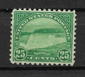 1931 Sc699 25¢ Niagara Fall MH