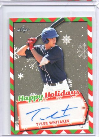 2022 Leaf Tyler Whitaker Autograph