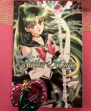 Pretty Guardian Sailor Moon book 9 Pluto w/Neptune locket bundle
