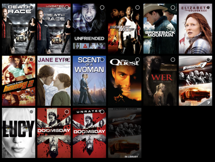 Pick one MA movie (HD or 4K)