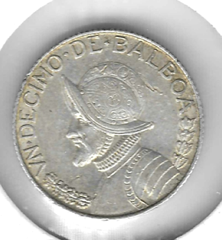 1962 Panama 1/10 BALBOA .900 Silver Coin