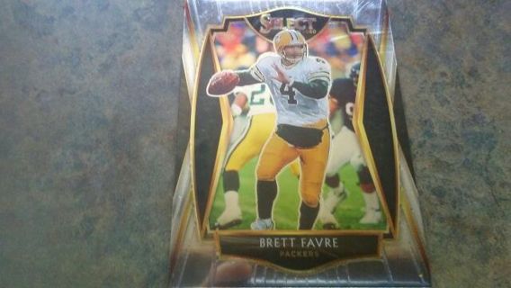 2020 PANINI SELECT BRETT FAVRE GREEN BAY PACKERS FOOTBALL CARD# 131