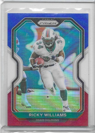 Ricky Williams 2020 Prizm Prizms Red White & Blue #17