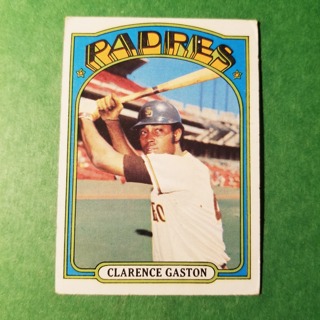 1972 - TOPPS BASEBALL CARD  NO. 431 - CLARENCE GASTON - PADRES