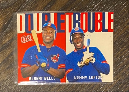 Albert Belle/Kenny Lofton insert