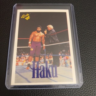 Haku - Classic WWF Card