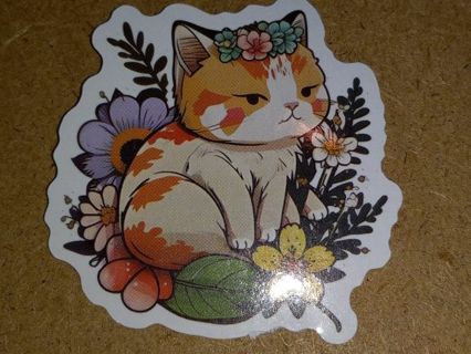 Cute one vinyl sticker no refunds regular mail only Very nice quality!