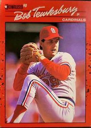 Bob Tewksbury 1990 Donruss St. Louis Cardinals