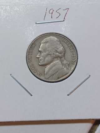 1957 Jefferson Nickel! 15