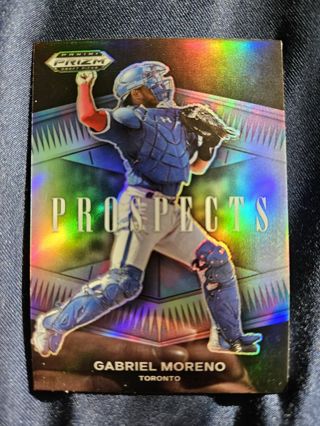 2021 Panini Prizm Draft Picks Prospects Silver Prizm Gabriel Moreno