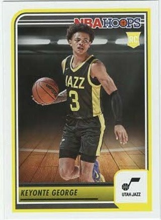 2023-24 Hoops Keyonte George Utah Jazz RC #271!