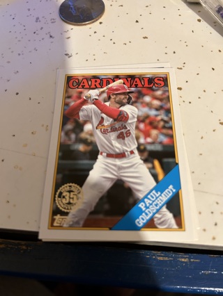 2023 topps 35th anniversary '88 style paul goldschmidt