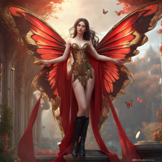 Listia Digital Collectible: Butterfly Fairy Warrior