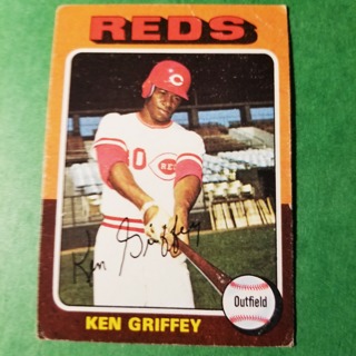 1975 - TOPPS   BASEBALL CARD NO. 284 - KEN GRIFFEY - REDS