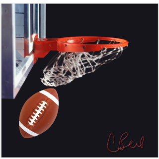 Basket Football Print