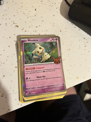 2023 pokemon halloween foil mimikyu