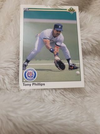 Tony Phillips baseball card PLUS 2 MYSTERY CARDS