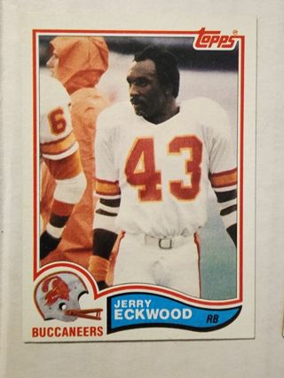 82 Topps Jerry Eckwood #498