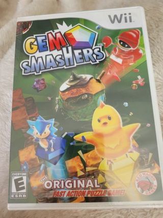 GEM SMASHERS WII GAME LIKE NEW