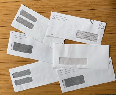 6 new Windowed Envelopes