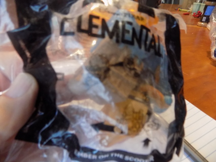 NIP McDonalds Elemental Ember on a scooter toy