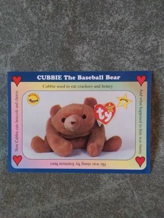 Beanie Babies Trading Card # 2