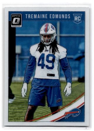 2018 DONRUSS OPTIC TREMAINE EDMUNDS ROOKIE CARD