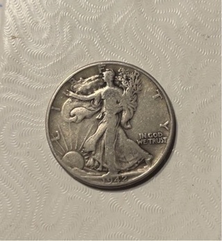 1942 Silver Half Dollar 90% 