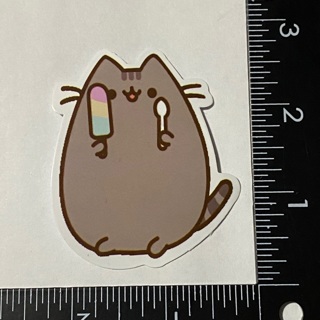 Pusheen Kawaii cat sweets large sticker decal NEW 