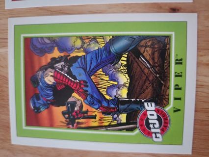 G I Joe trading card #143