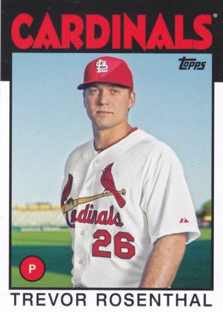 Trevor Rosenthal 2014 Topps Archives St. Louis Cardinals