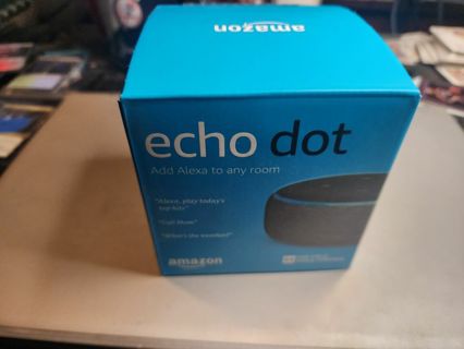 Amazon echo dot 3rd generation NEW IN BOX