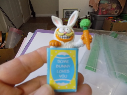 Vintage Garfield dressed as Easter bunny 