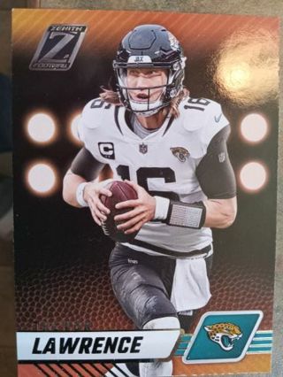 2023 ZENITH TREVOR LAWRENCE JACKSONVILLE JAGUARS FOOTBALL CARD# 46