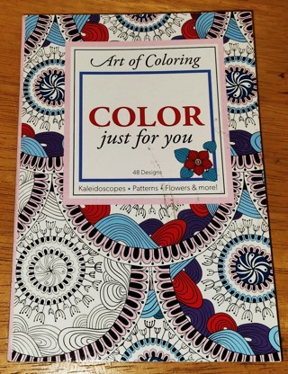 2016 Art of Coloring - Color for You - 48 designs - size 4 1/2" x 6 1/2" 