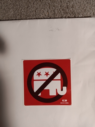 DCC Election Sticker 