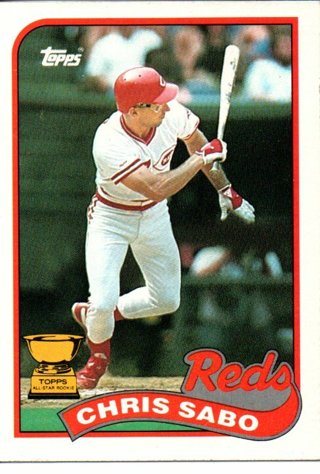 1989 Topps Chris Sabo #490