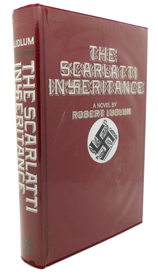 The Scarlatti Inheritance: A Novel by Robert Ludlum HARDCOVER Espionage Mystery Suspense