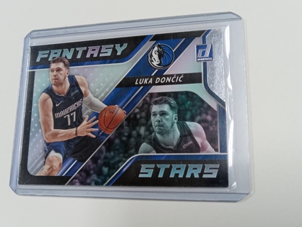 Luka Doncic *insert (2020-21 Donruss basketball) Fantasy Stars #5