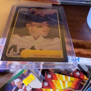 1992 topps McDonald’s baseball’s best Jeff bagwell card 
