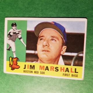 1960 - TOPPS BASEBALL CARD NO. 267 - JIM MARSHALL - RED SOX