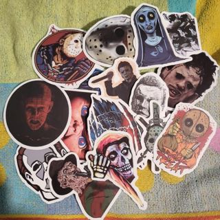 Horror movie stickers #1