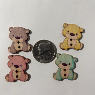 Teddy Bear Buttons ~ Last Ones!