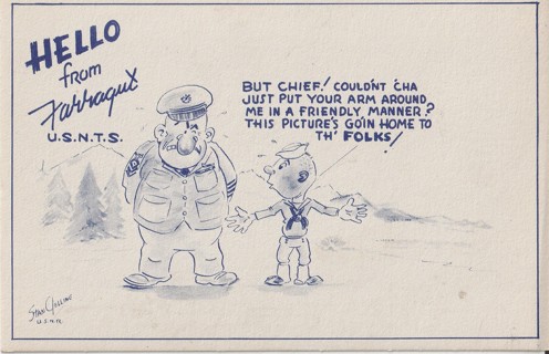 Vintage Unused Postcard: (L1): Comic: But Chief