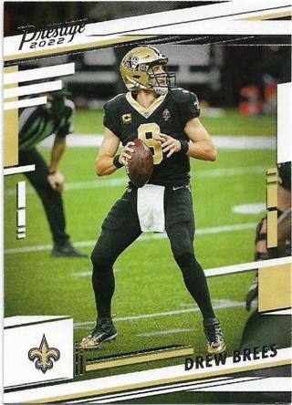 2022 PRESTIGE DREW BREES CARD